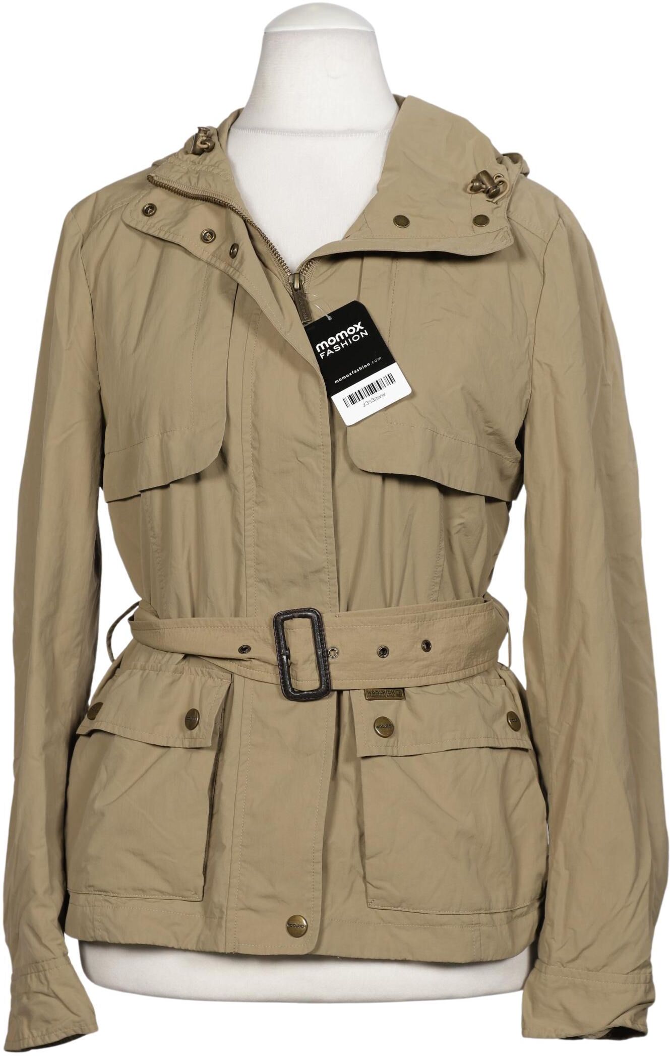 Woolrich Damen Jacke, Beige, Gr. M, Synthetik - Second Hand
