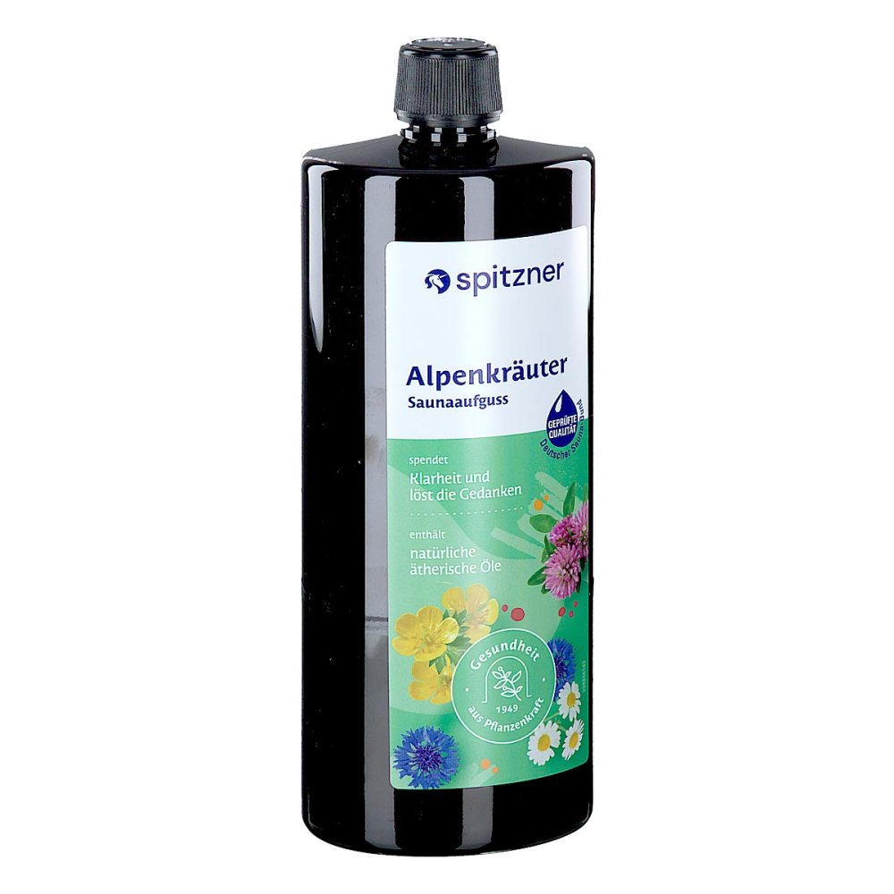 W. Spitzner Arzneimittelfabrik GmbH Spitzner Saunaaufguss Alpenkräuter Wellness 00831008