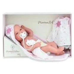 Marina & Pau Spanische Puppe Ane mit Zubehör 45cm