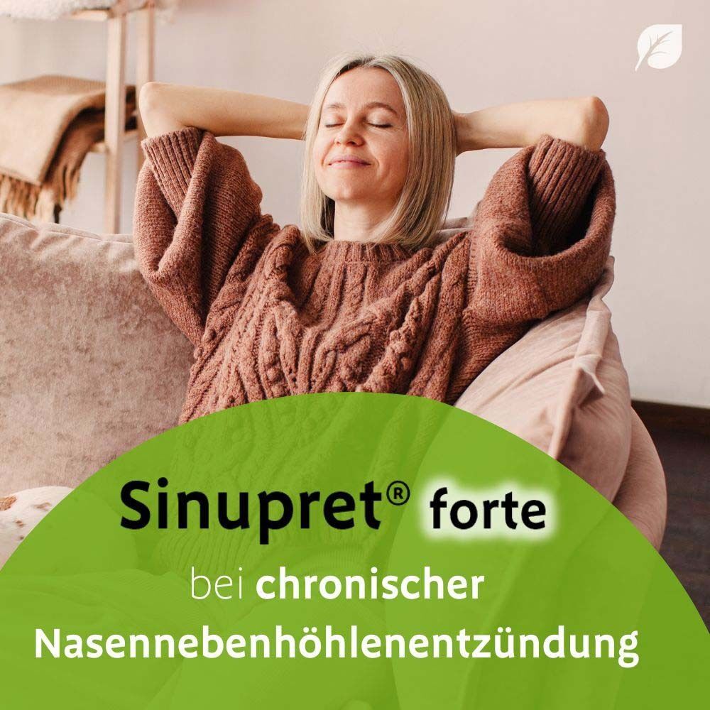Sinupret forte überzogene Tabletten 50 St Überzogene