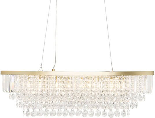 BHS Paladina Diner Satin Brass Ceiling Pendant