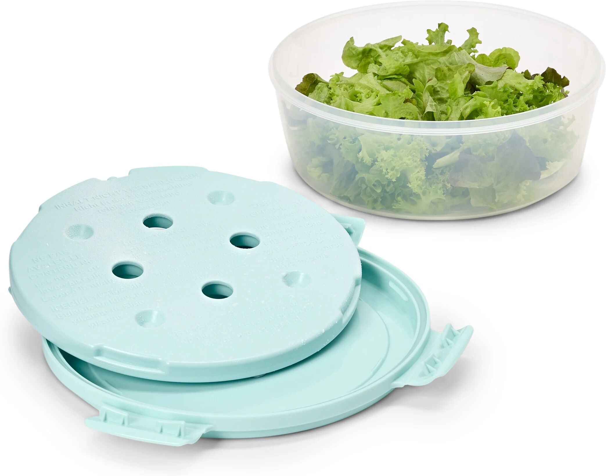 Tchibo - Salatschüssel mit Kühlakku - hellgrün