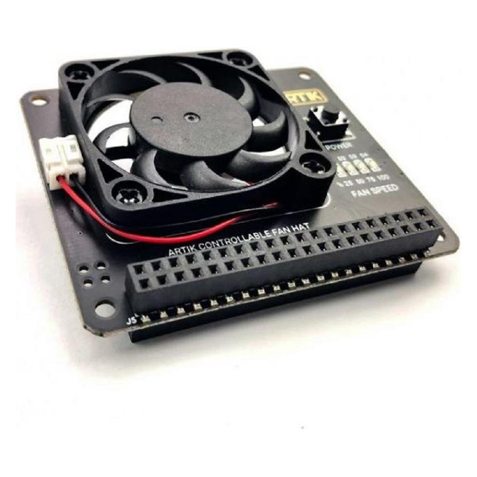 Raspberry Pi Fan HAT for Pi 4 (AFANHAT)