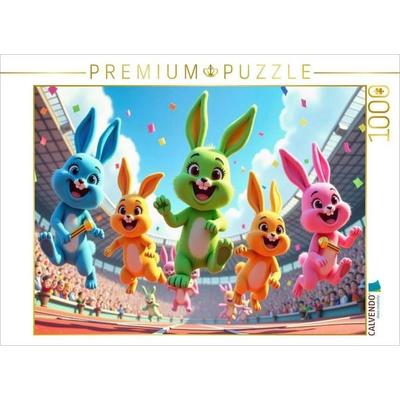 CALVENDO Puzzle Ein Motiv aus dem Kalender Kunterbunte Kinderträume | 1000 Teile Lege-Größe 64x48cm Foto-Puzzle für glückliche Stunden