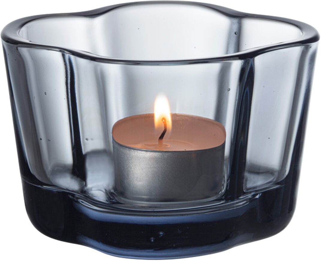 iittala Portavelas tealight Alvar Alto . Gris