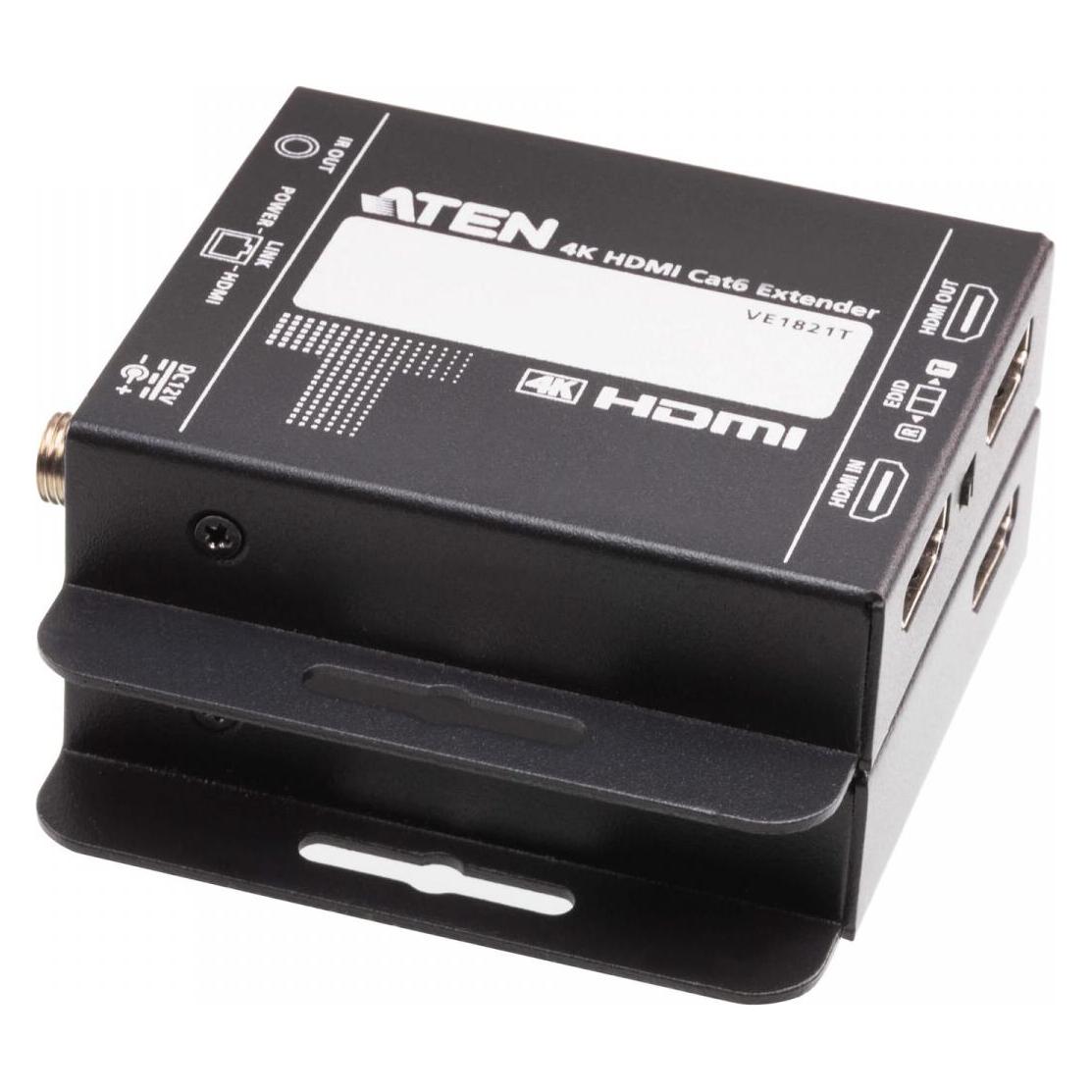 Aten VE1821 4K HDMI Cat6 Extender - Digital/Display/Video (VE1821-AT-G)