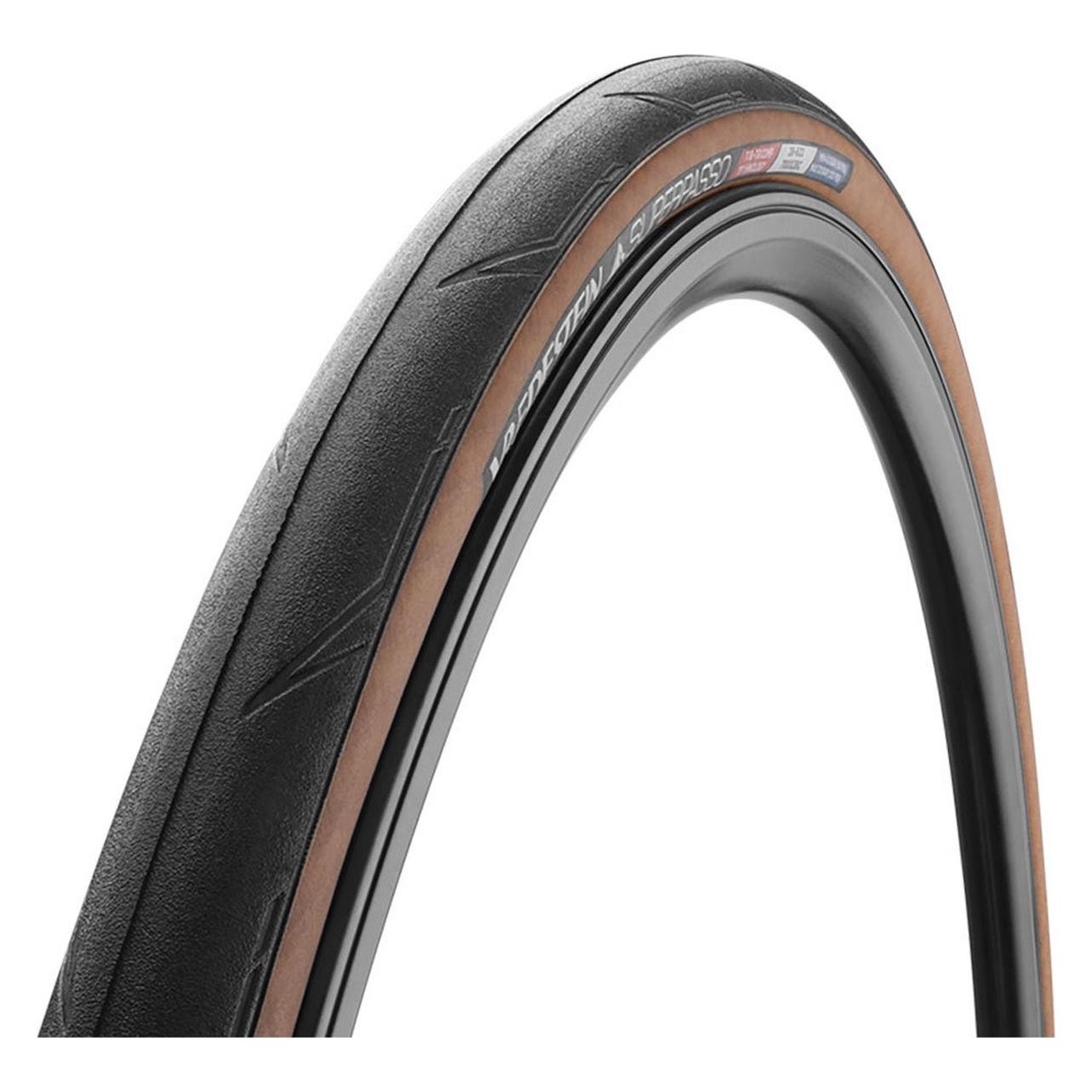 Vredestein Superpasso Road Tire, 700x32c (32-622), aufgerollt, TPI150, 350G, TLR, Czarna-Transsparen (32-622) (6728945)