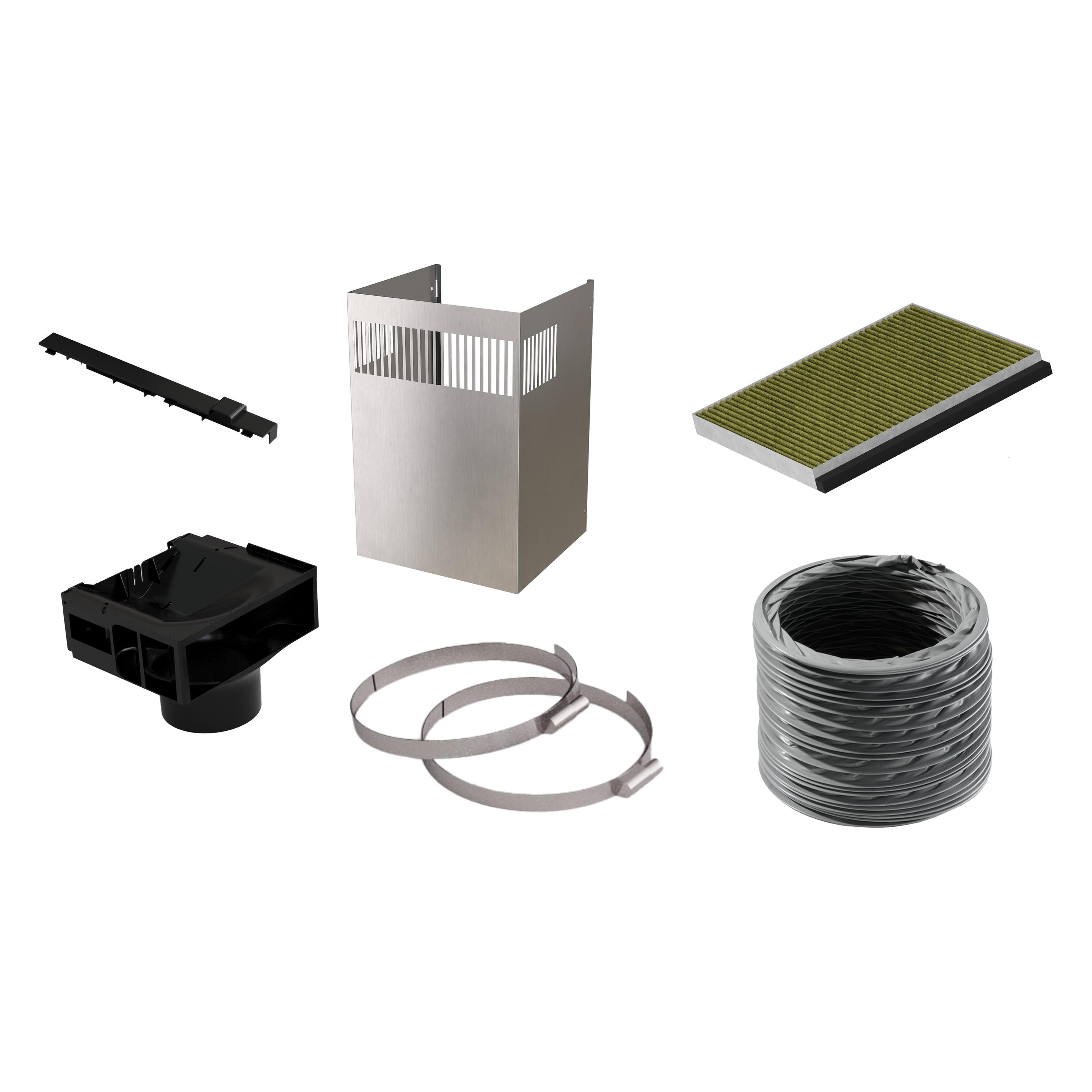 Neff Long-life Clean Air Umluftset, Metall-Optik, Z51FBI1L6 (Z51FBI1L6)