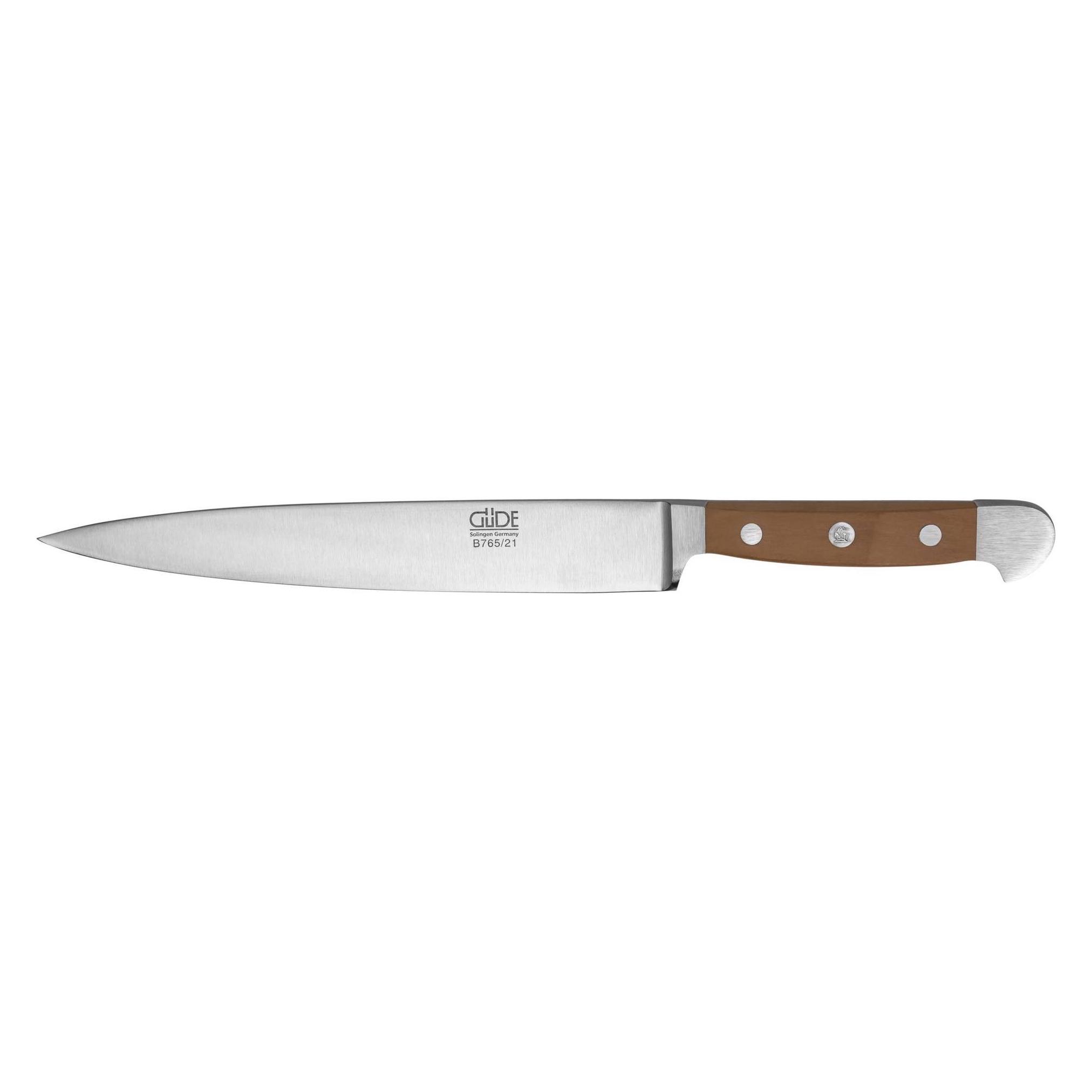 Güde Solingen Alpha Schinkenmesser 21 cm Birne (21 cm) (B765/21)