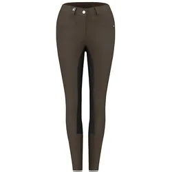 Cavallo Ciora Grip ST Strass espresso-schwarz Damen-Vollbesatzreithose Cava-Grip, Größe: 34