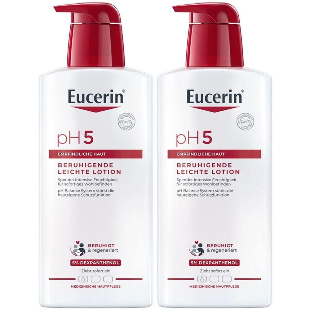 Eucerin PH5 Leichte Lotion x2 2x400 ml