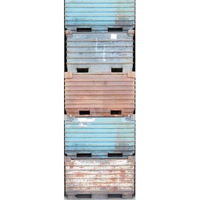 Fototapete ARCHITECTS PAPER "On Board", bunt, B:1m L:2,8m, Vlies, Tapeten, Modern Tapete Container Bunt Panel 1,00m x 2,80m