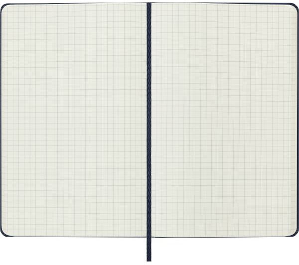Moleskine Clas. H Notesbog   L   Kvad.   Blå