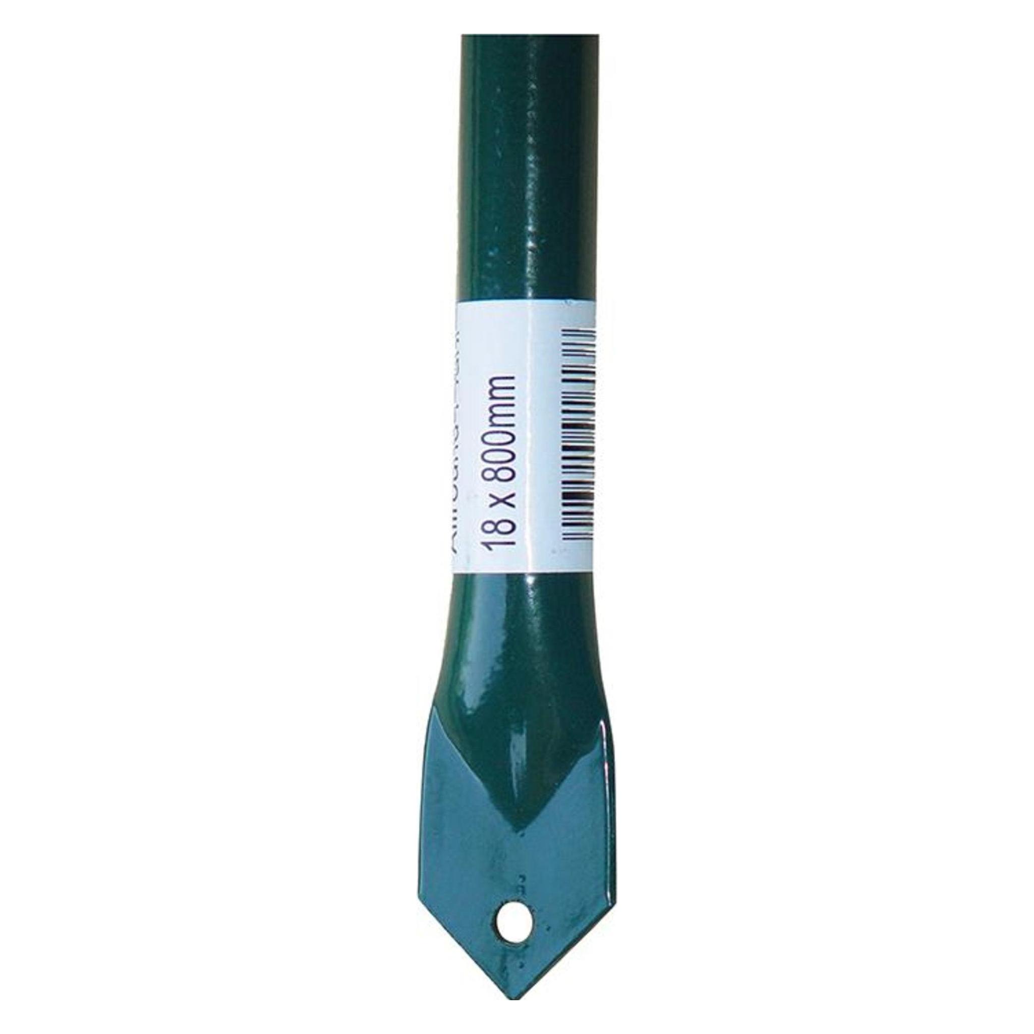 E-NORMpro Multi-Gartenstäbe grün 18 x 800 mm (18 cm) (4013514916138)