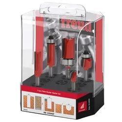 Freud Fräser Starter Set, 1/4" Schaft, 5-tlg. - F03FR04806