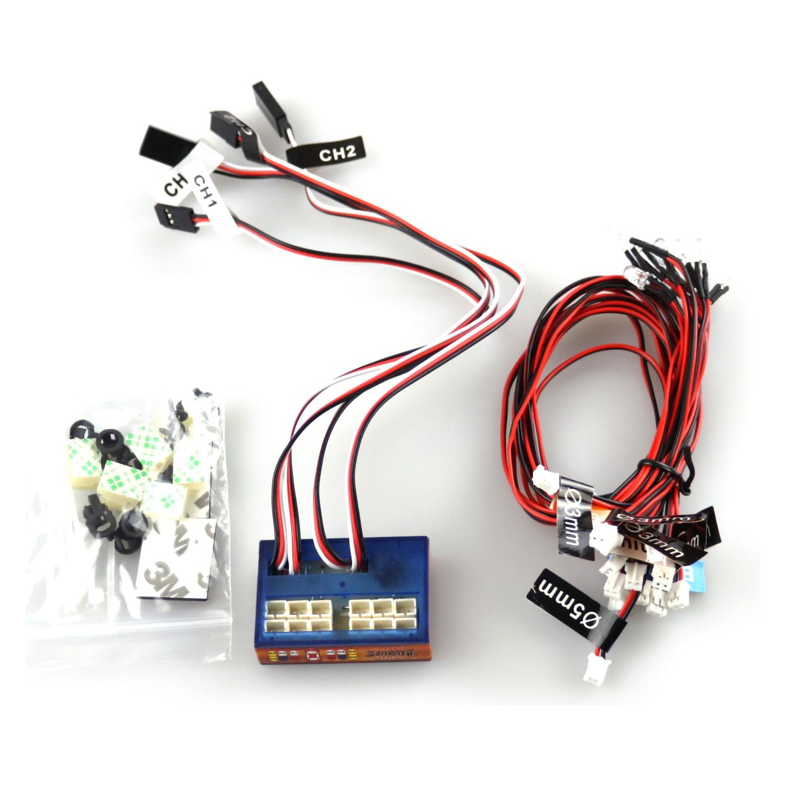 Amewi Smart LED Lichtsystem mit Kontrolleinheit (28964)