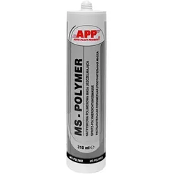 APP MS-Polymer Spritzdichtungsmasse Dichtmasse schwarz spritzbar, 310ml