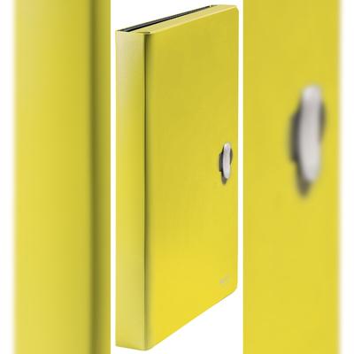 LEITZ Projektmappe Recycle, A4, 5 Fächer, klimaneutral, gelb