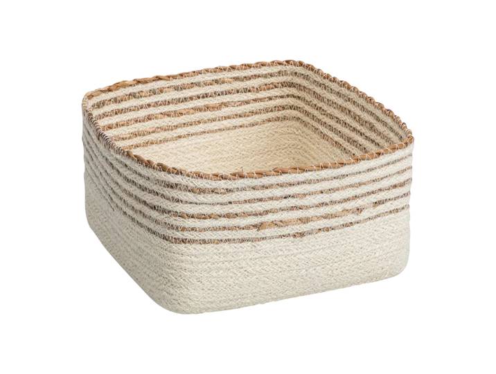 Aufbewahrungskorb Kemi, Edy&liv, beige, Textil