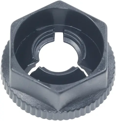 PB Fastener KN50 Steckmutter Plattenstärke (max.) 2mm Polyamid Schwarz
