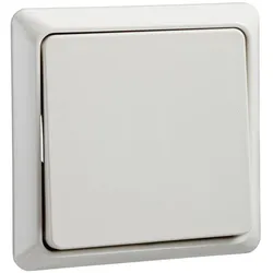 Elso 241600 Universalschalter 10A RENOVIERUNG komplett Steckklemme perlweiß