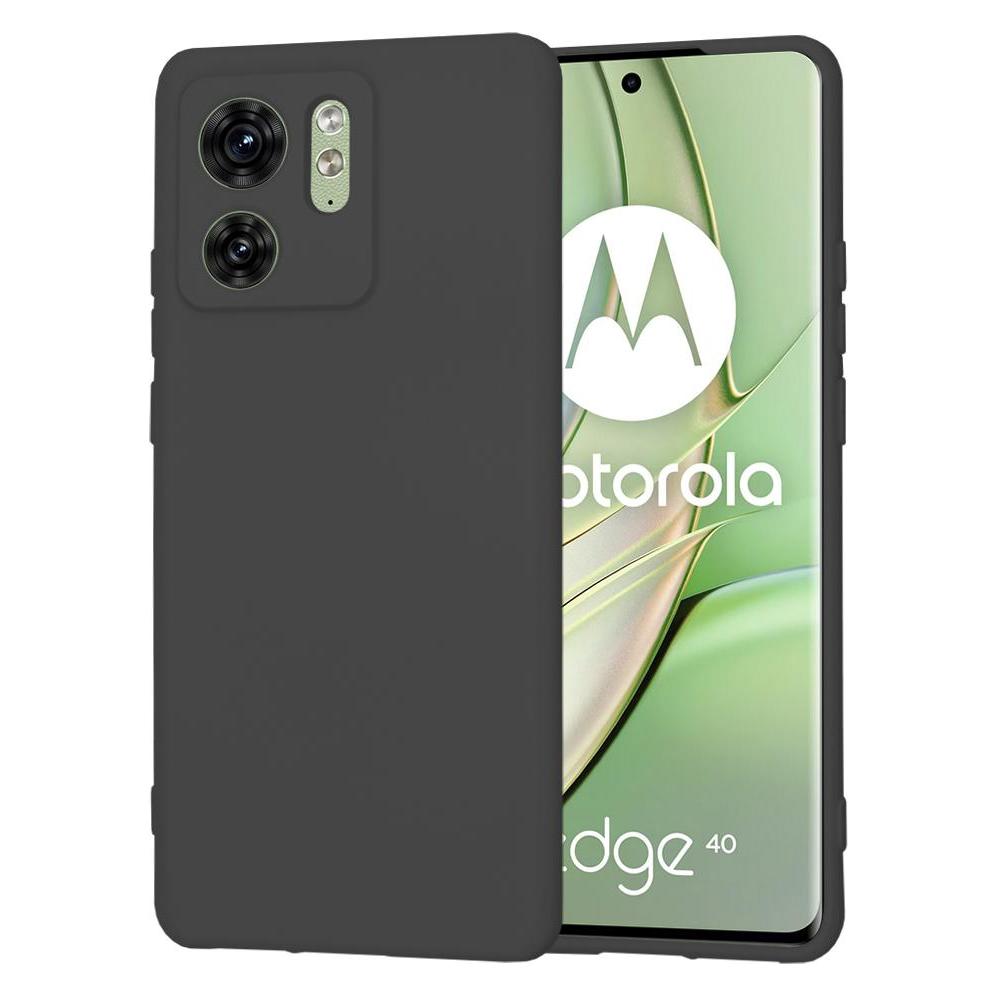Techsuit - SoftFlex - Motorola Edge 40 / Edge (2023) - Black (Motorola Edge 40) (56353377)