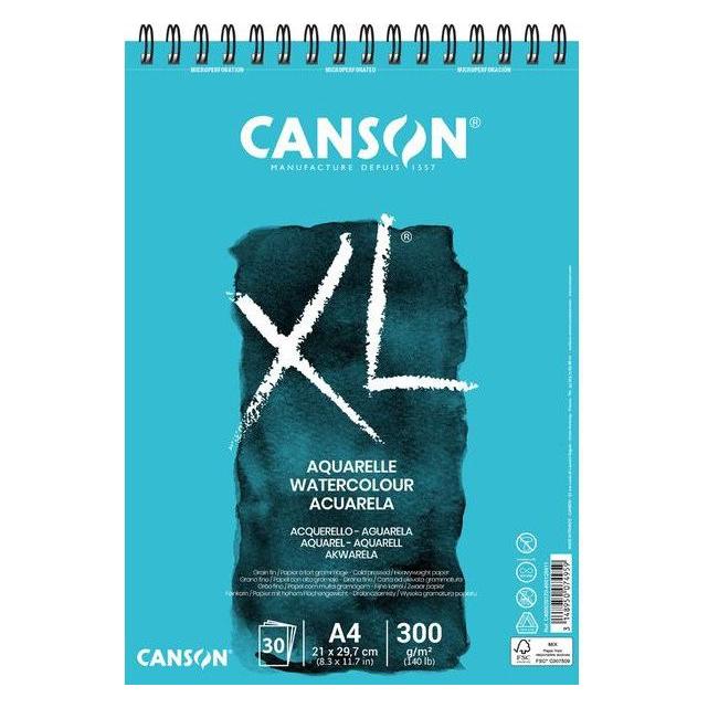 Canson Skizzen- und Studienblock XL Aquarelle (A4, Blanko) (400039170)