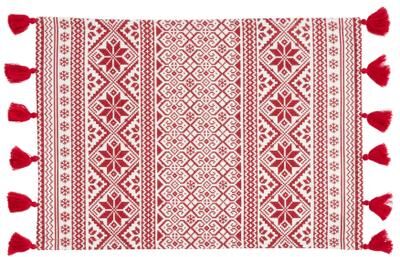 Saro Lifestyle Christmas Design Placemats (Set of 4)