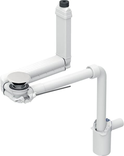 Geberit 152061011 avec lit levier. et couvercle de soupape. blanc