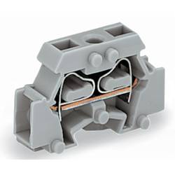 WAGO 261-411 Einzelklemme 6 mm Zugfeder Belegung: L Grau 200 St. Package