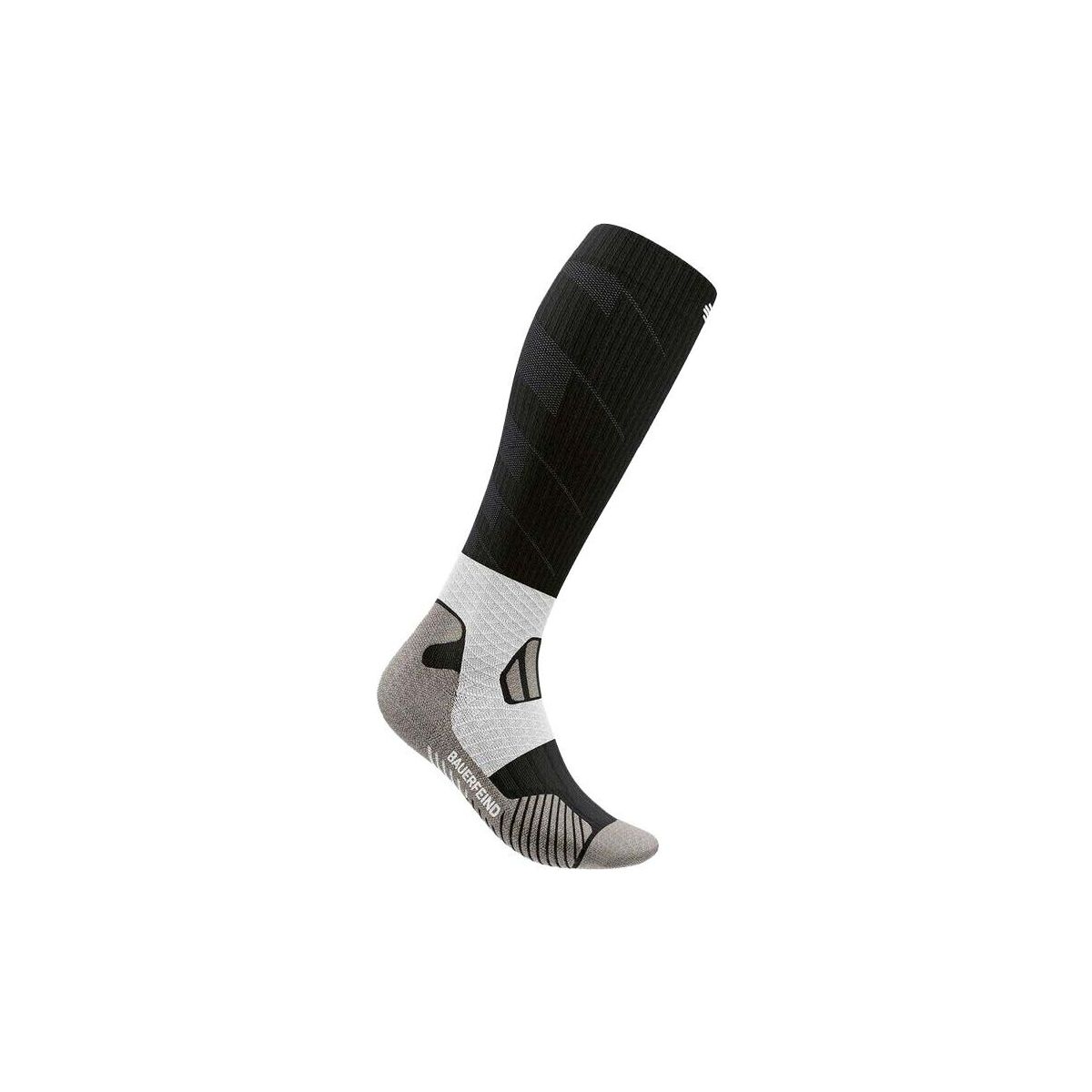 Bauerfeind Trail Run Cp.Socks,Men,L carbon black (CAR-BLA) 42-45 70000810