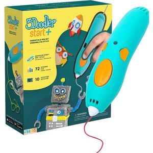 3Doodler 3D-Stift MINT Start+ Essentials Pen Set, mit Akku, inkl. 72 Filamente, kindersicher