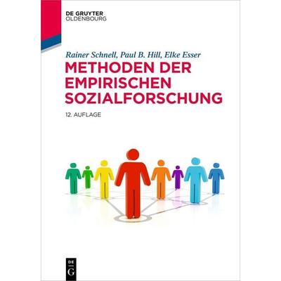 Methoden der empirischen Sozialforschung, Gebundene Ausgabe von Rainer Schnell,Paul B. Hill,Elke Esser, De Gruyter, 978-3-11-075299-1