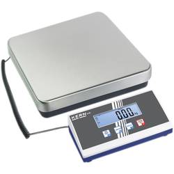 Kern EOB 35K10+C Plattformwaage EOB 35K10+C kalibriert (DAkkS-akkreditiertes Labor) Wägebereich (max.) 35 kg Ablesbarkeit 10 g über Steckernetzteil Silber