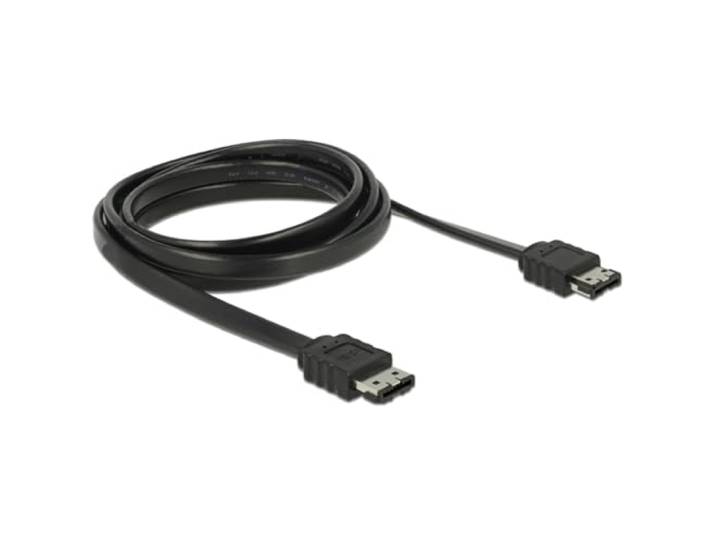 Delock Kabel eSATA 3 GB/S aansluiting > eSATA aansluiting 200 cm zwart
