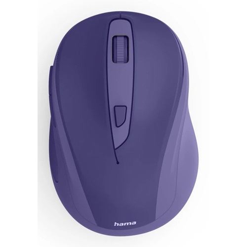 hama WM-400 Maus ergonomisch kabellos blau