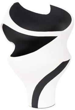 Allan Andrews Rapsie Black and White Vase- Short