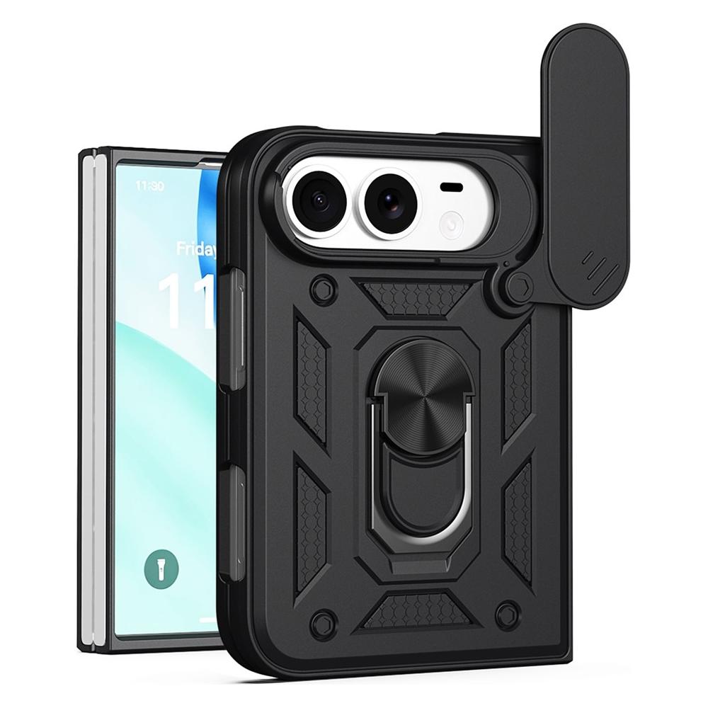 Techsuit - CamShield Series - iPhone Duo - Black (Apple iPhone Duo) (76689293)