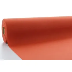 Mank Tischdeckenrolle aus Airlaid - Terrakotta, 80 cm x 40 m , 1 Stück - Tischtuch Uni Neutral Tischdecke