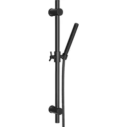 Brause-Set Enzan Nero 700 mm, Stabhandbrause 1 Strahlart schwarz matt Evenes
