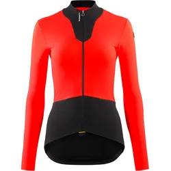 Assos DYORA R Spring Fall LS Jersey S11 Frauen Langarmtrikot für Frühling & Herbst - lollyRed - M
