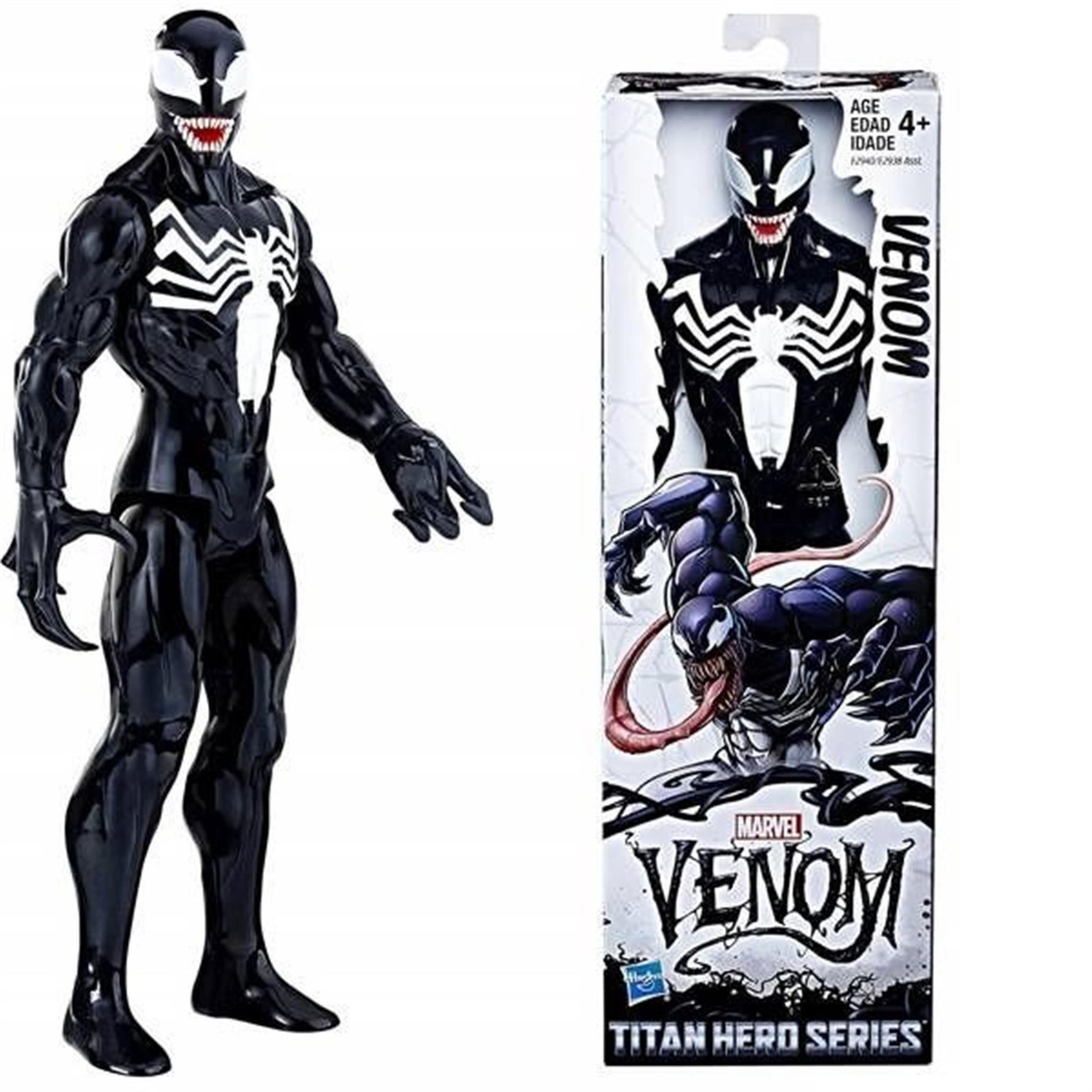 Hasbro Marvel Venom Titan Hero figuur, 30 cm