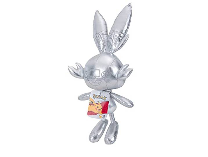 Pokémon SELECT 8 INCH PLUSH - SILVER SCORBUNNY