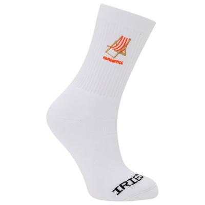 Iriedaily - Homeoffice Socks - Multifunktionssocken Unisex L/XL - EU: 42-46 weiß