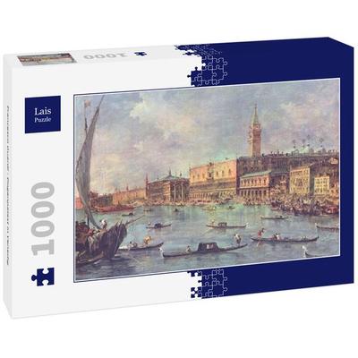 Lais Puzzle Francesco Guardi - Dogenpalast in Venedig 1000 Teile