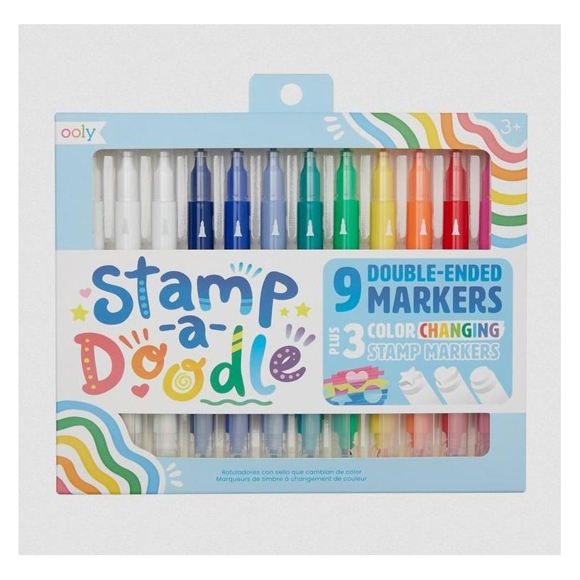 Ooly Marker mit transp. Stempel Stempeln Sie ein Gekritzel (58217422)