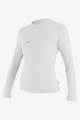 O'Neill s Hybrid Upf 50+ Long Sleeves Sun Shirt in Overcast, Size XS, Heathered