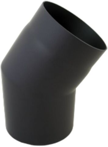Bertrams Bogen 05SB33-160 33°, 2-tlg., Ø 160 x 2 mm, feststehend, ohne Tür, schwarz