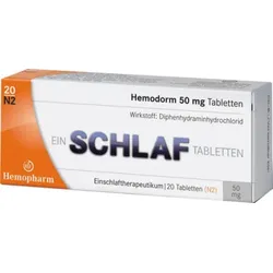 HEMODORM 50 mg Einschlaftabletten 20 St