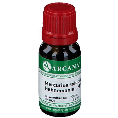 Mercurius Solubilis Hahnemanni LM 6 Dilution 10 ml